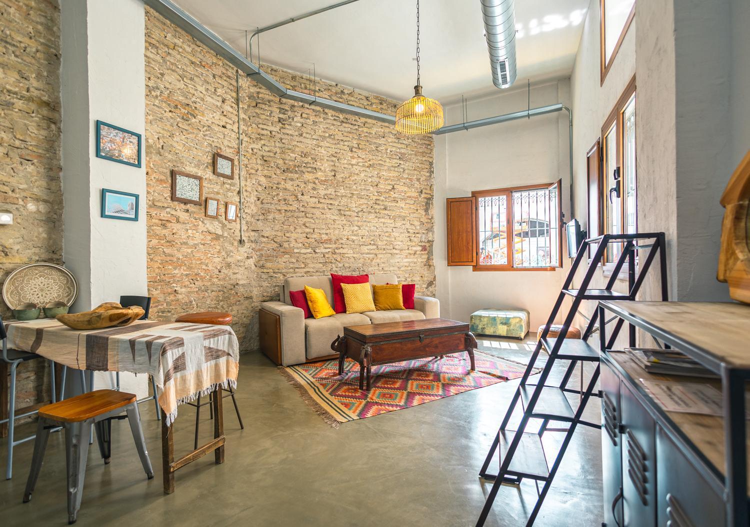شقة Loft-Style Ground Floor Flat إشبيلية المظهر الخارجي الصورة